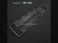 60mm Szpital Składany Szkopka Nożka wózek ręczny moc 180 stopni regulowalny