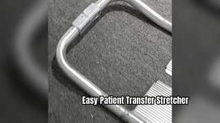 Sześcioczęściowe nosze z łyżką ze stopu aluminium