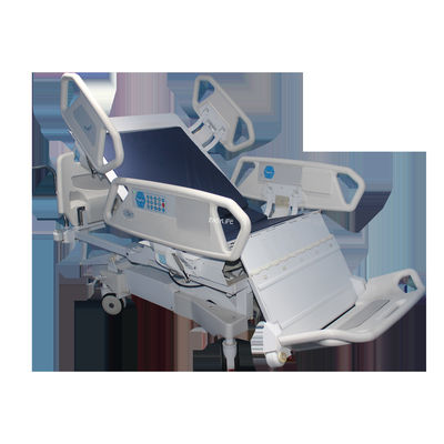 Metalowe 0,85 M 240 kg Regulowane elektryczne łóżko szpitalne dla pacjenta Pojedyncza korba do użytku domowego i na OIOM