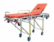 Dobra cena. 40 kg Ambulans Składane nosze Wysokość regulowane z tyłu Automatyczne ładowanie w Internecie