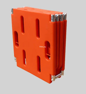 Abs Plastic 4 Fold Spinal Board Stretcher Medyczny Pływający Wodny Ratowniczy Składany