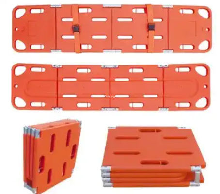 Dobra cena. Abs Plastic 4 Fold Spinal Board Stretcher Medyczny Pływający Wodny Ratowniczy Składany w Internecie