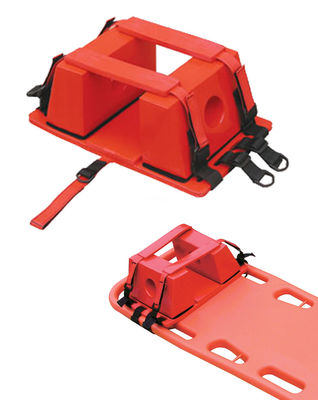 Głowa blok Immobilizer Stretcher dla ratownictwa awaryjnego / ratunkowego szopka Stretcher Head Immobilizer