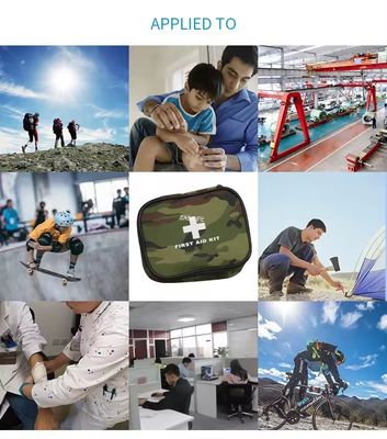 Maskowanie Duża pojemność zestaw pierwszej pomocy Wilderness Survival Kit Outdoor Rescue Paramedic Medical Kit