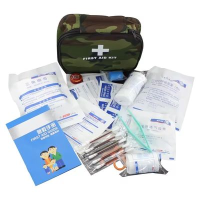 Maskowanie Duża pojemność zestaw pierwszej pomocy Wilderness Survival Kit Outdoor Rescue Paramedic Medical Kit