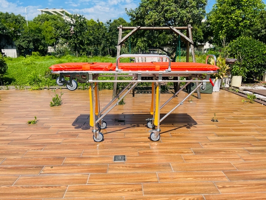 Dobra cena. Zestaw aluminiowy składany ambulansy nosze nogi regulowane do transportu rannych w Internecie