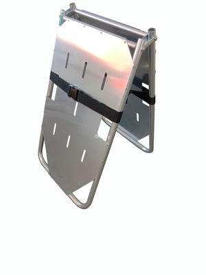 Aluminiowa płytka twarda z stopem Dwa złożone nosze do przenoszenia pacjenta wygodne w noszeniu