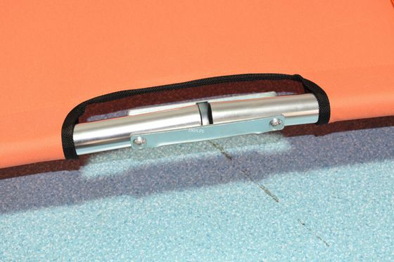 Przenośne składane nosze ze stopu aluminium, do transportu pacjenta w nagłych przypadkach