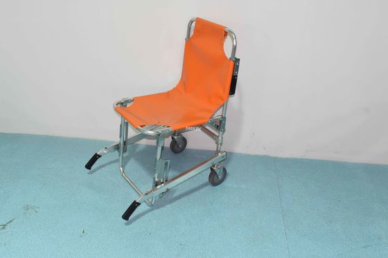 Awaryjna ewakuacja ze stopu aluminium Składane podnoszenie wózka inwalidzkiego Nosze na krzesła schodowe