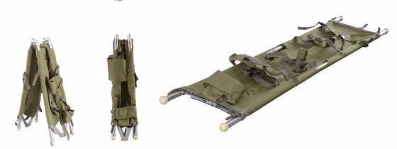 Składane nosze medyczne ze stopu aluminium 200 x 46 x 16 cm do karetki pogotowia 9 kg