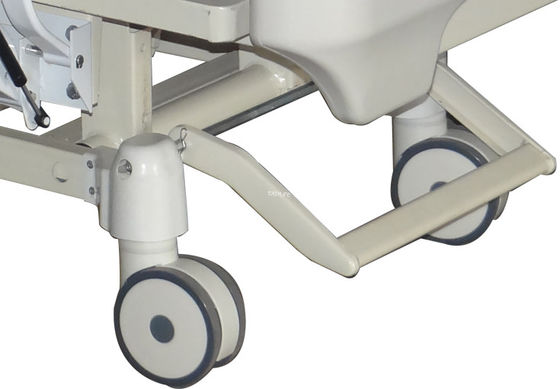 215 mm pełne elektryczne łóżko szpitalne z materacem piankowym premium i pełnymi szynami