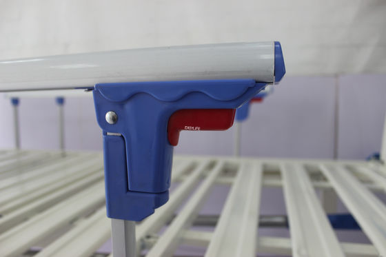 220 CM 250 kg Ręczne łóżka szpitalne Stop aluminium z materacem Semi Fowler Bed