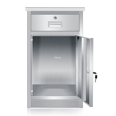 450MM Szafka nocna dla pacjenta szpitalnego Szafka do jadalni Jasnozielona Odm