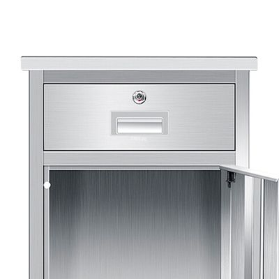 450MM Szafka nocna dla pacjenta szpitalnego Szafka do jadalni Jasnozielona Odm