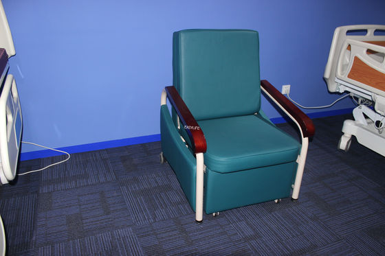 DG-F03 Szpitalne składane łóżka i krzesła do odpoczynku, wizyt i oczekiwania na sen Towarzyszące krzesło 11900MM