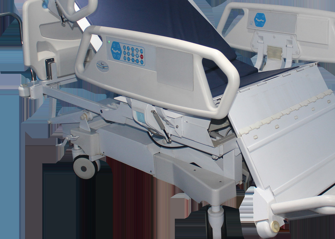 85cm 40deg 5-funkcyjny tył W pełni elektryczne łóżko szpitalne do użytku domowego w pokoju OIOM