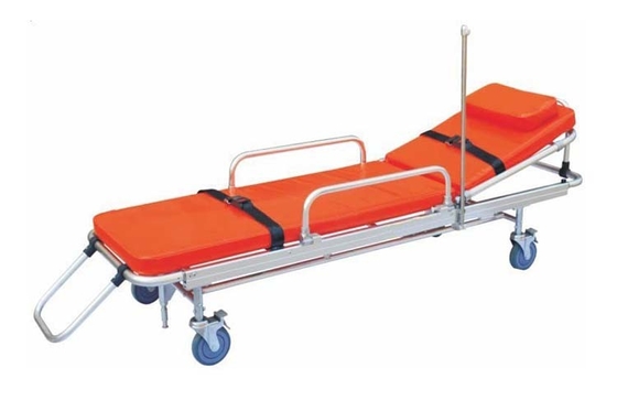 Dobra cena. Emergency Rescue Ambulans Składany wózek inwalidzki Ambulans Nosze z kółkami w Internecie
