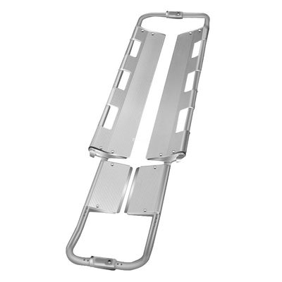 2100mm Medical Scoop Stretcher Ambulance Transport Aluminium Alloy