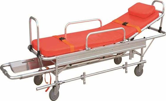 H500mm Trwałe łóżko pogotowia ratunkowego ze stopu aluminium Wózek pacjenta ODM