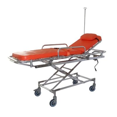 1900MM 35nch Medical Emergency Non-Magnetic Trolley Chirurgiczny MRI Kompatybilny Nosze pogotowia transportowego