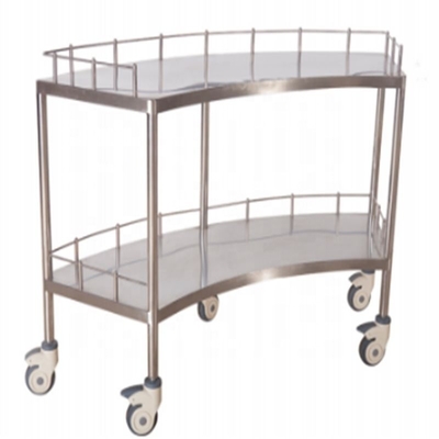 Dobra cena. 1400MM 45CMHospital Meble medyczne Instrument chirurgiczny Wózek ze stali nierdzewnej z szufladą i kołem w Internecie