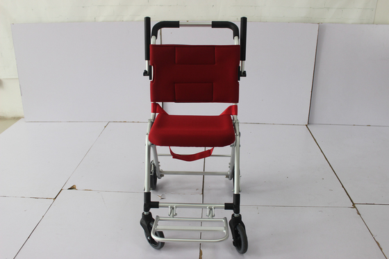 Dobra cena. 120 kg Najlepszy lekki składany wózek inwalidzki Caterpillar Type Aluminium Alloy 600mm w Internecie